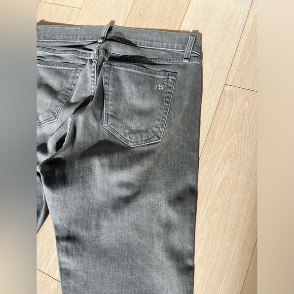 Rag & Bone Slim Grey Denim Jeans (31 Width) - Picture 3 of 7